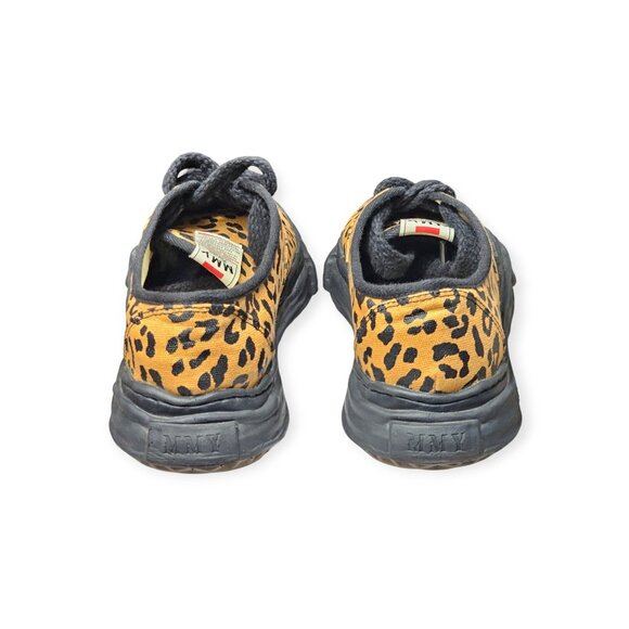 Maison Mihara Yasuhiro Baker OG Sole Canvas Leopard Sneakers EU 42 US 9 - Picture 6 of 7